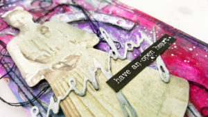Mixed Media tag scrapsaurus