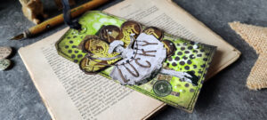 Mixed Media Lucky Tag Tim Holtz